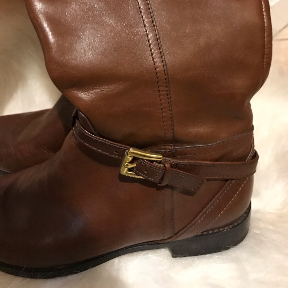 Coach brown leather boots - Picture 4 of 4